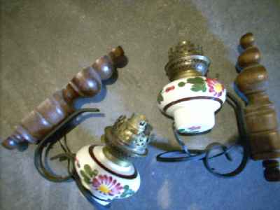 Vends 2 lampes murales