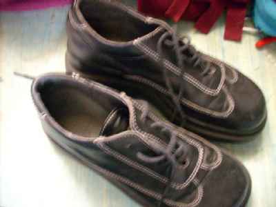Chaussure femme cuir noir-P 39-