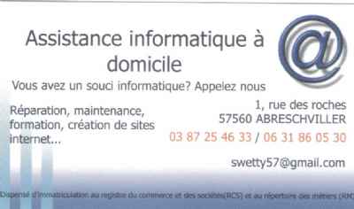 Services Informatique, Installation