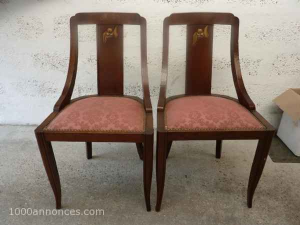 lot de 2 chaises 