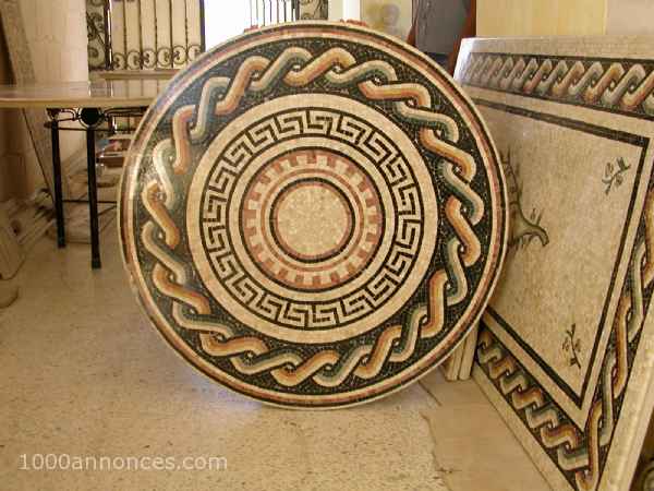 table en mosaïque tuari/ faro