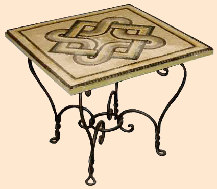 table en mosaïque ozigo