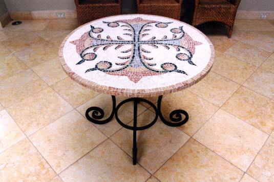 table en mosaïque sipo